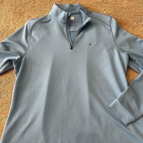 Light Blue XL Quarter-Zip Pullover - Picture 1 of 2